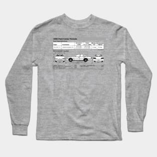 1992 FORD CROWN VICTORIA - technical data Long Sleeve T-Shirt